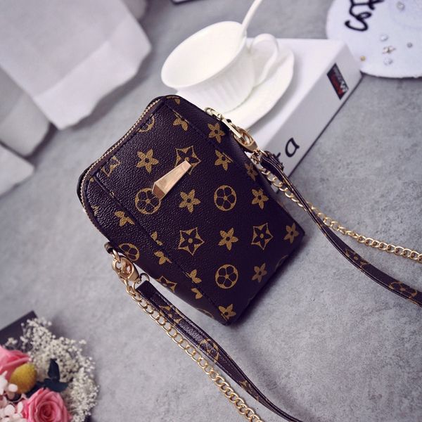 

women's summer new fashion shoulder women's small printed shoulder phone bagchain messenger bag mobile phone bag rz1vh