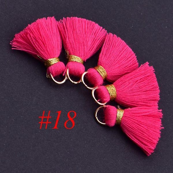 

30pc lot cotton thread mini tassel diy boho jewelry making supplies bracelet necklace finding fringe trim pendants small tassels h jllbcm