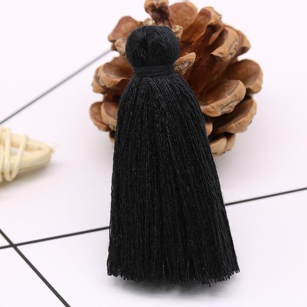 

20pc 6cm mini cotton thread tassel diy pendant jewelry curtain garments decorative accessories key bag pendant craft tassels h wmtece