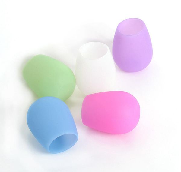 

sile wine glass sile unbreakable stemless rubber beer mug outdoor cup glass wine glass recyclable drin jllafc sport777