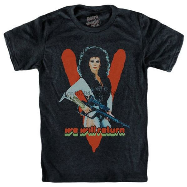 

sport about visitors t-shirt 1984 sci-fi tv series jane badler marc singer mike donovan