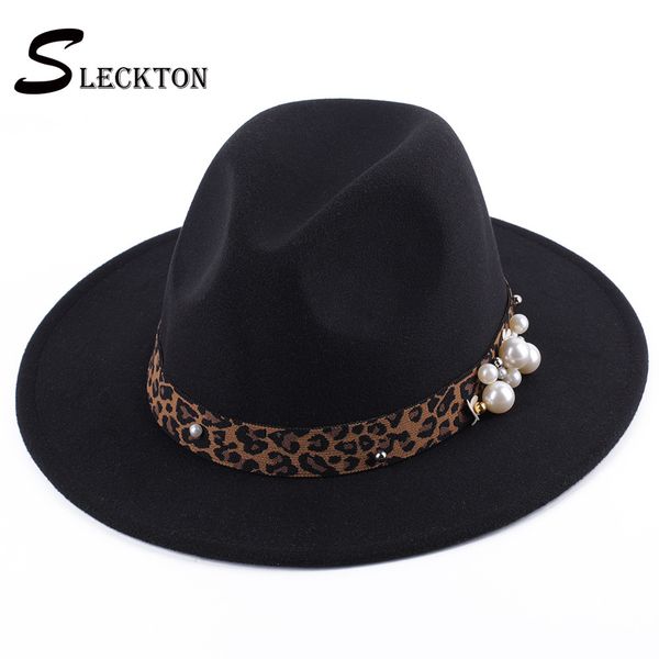 

sleckton fashion fedoras hats for women casual girl panama jazz cap ladies woolen hat men bowler hats gorras s1230 c0123, Blue;gray