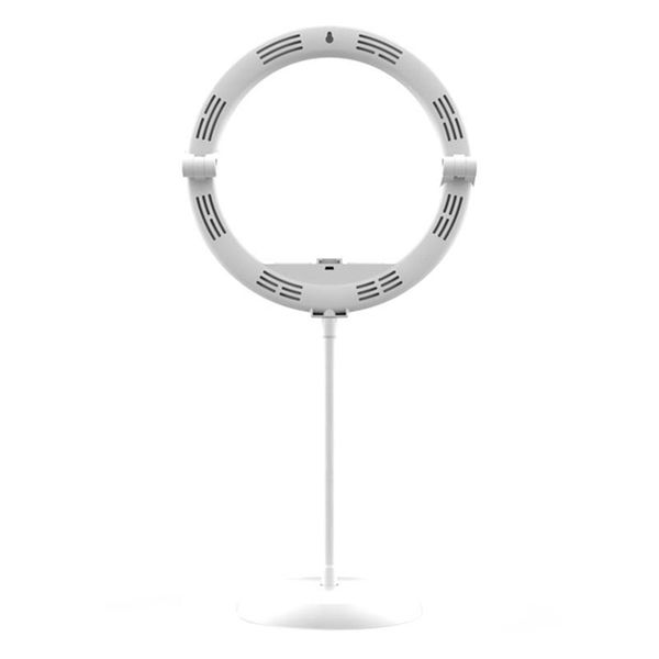 

26cm / 10 inch foldable ring light led selfie dimmable ring lamp with stand and base for youtube tik tok live makeup