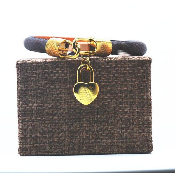 

2021 r leather jacquard bracelet women's fashion jewelry pendant bracelet, Black