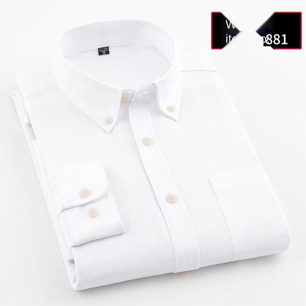 

yu wenle new men's korean long sleeve slim fitting pure color oxford cotton shirt casual youth shirt 0lurl, Blue