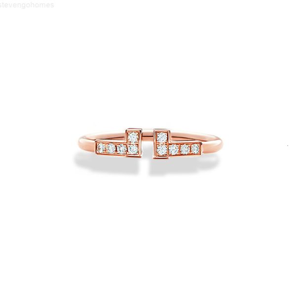 

zircon women's ring accessories fashion open alphabet silverware 925 sterling silver jewelry valentine's day gift, Slivery;golden