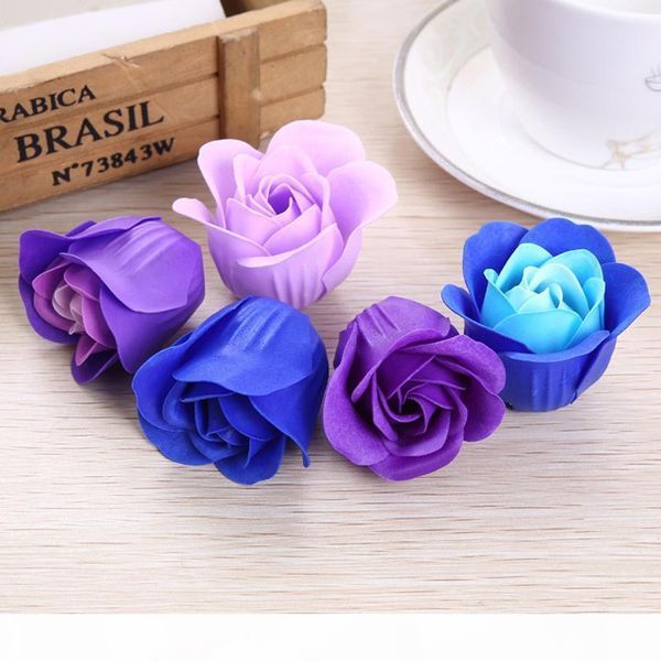 

new artificial flowers soap flower 4pcs roses valentine's day gift wedding gifts for guests graduation gift wedding supplies