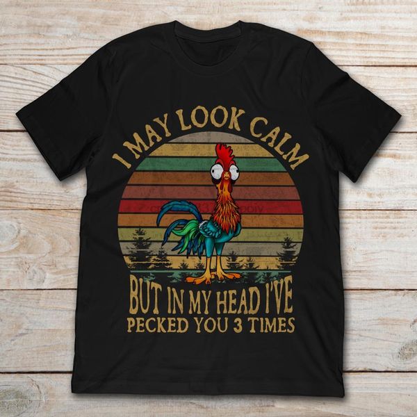

hei hei i may look calm but in my head ive pecked you 3 times vintage t-shirt sport hooded sweatshirt hoodie