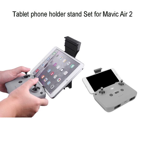 

phone tablet monitor clip holder mount air remote control bracket for dji mavic 2 accessories