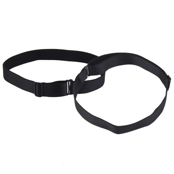 

2pcs harajuku punk rock goth garter belt elastic leg ring black, Black;white