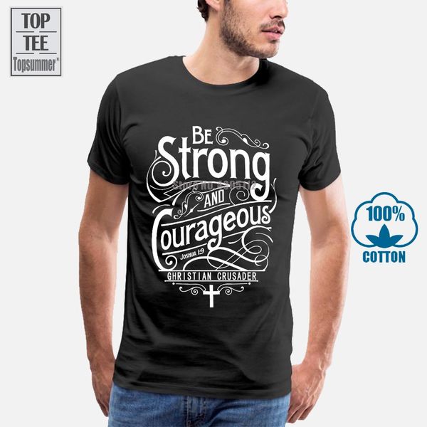 

новая христианская тенниска be strong иисус христос бог святой дети mens 6xl сыпучие black men tshirts homme тройники спорта с капюшоном hoo