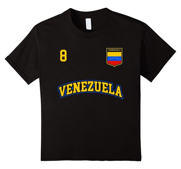 

fashion t shirt summer casual venezuela shirt number 8 + back soccers team sporter futbol fashion tees sport hooded sweatshirt hoodie