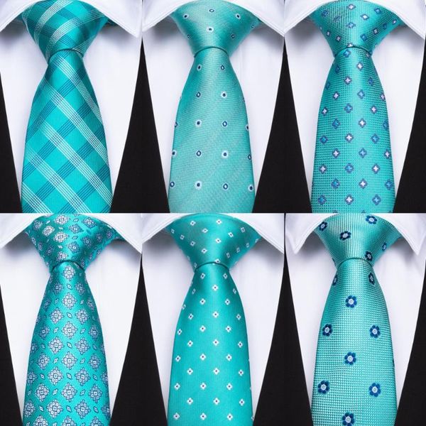 

neck ties barry.wang mens green floral plaids dots silk pocket square clip set dibangu hi-tie tie for men wedding bk-001, Blue;purple