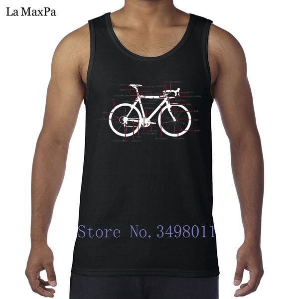 

design original bicycle parts tank undershirt humor man vest sleeveless humorous stringer round collar sweatshirt hoodie t shirt