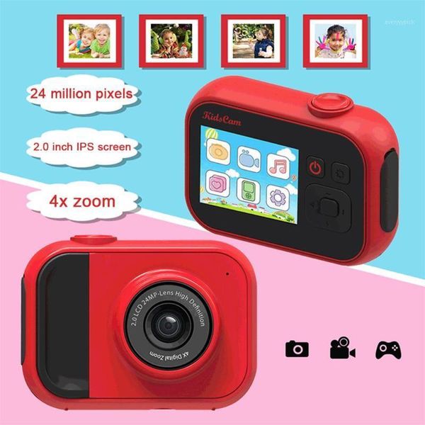 

24mp cognition children p camera full hd 1080p mini digital camera 4x zoom kids toy for children birthday gifts1