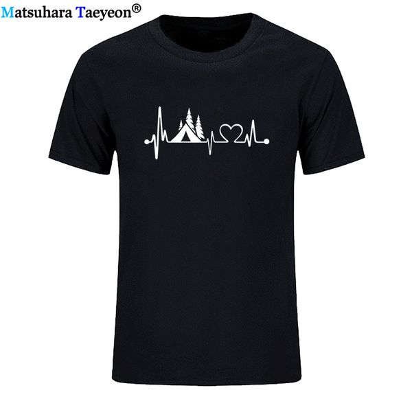 

tent camper heartbeat lifeline monitor harajuk aesthetic fashion male tshirt sport hooded sweatshirt hoodie men t shirt