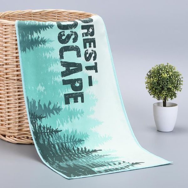

towel sports fitness sweat microfiber printed personalized
