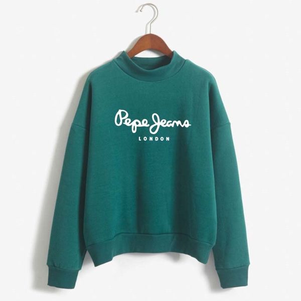 

2020 brief print lange mouwen o neck hoodies voor kawaii vrouwen plus size katoen 2xl dikke meisjes, Black