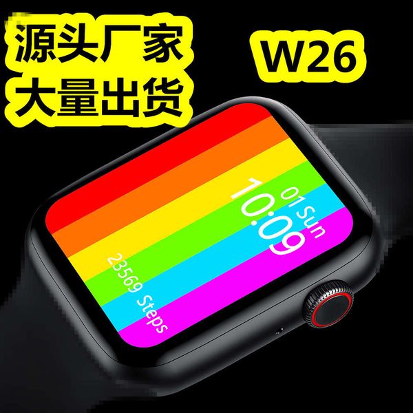 

w26 smart watch multi language bluetooth mobile phone bracelet ip68 waterproof w26m