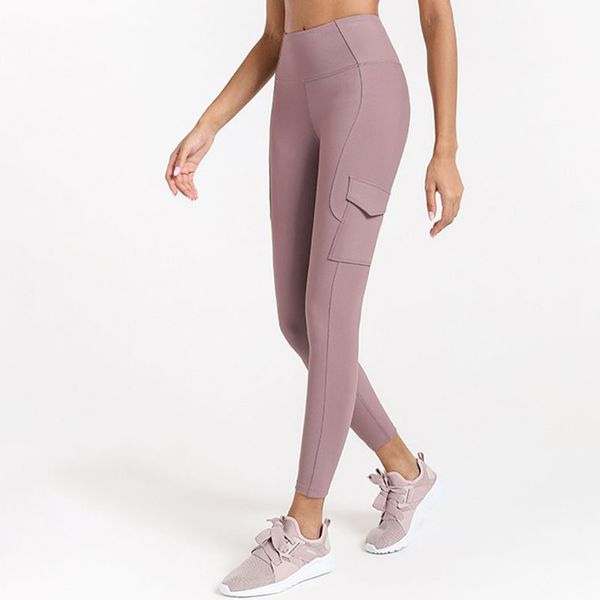 

ladies ribbed leggings sport women fitness high waist with pockets compression yoga pants push up sports legging gym tights, White;red