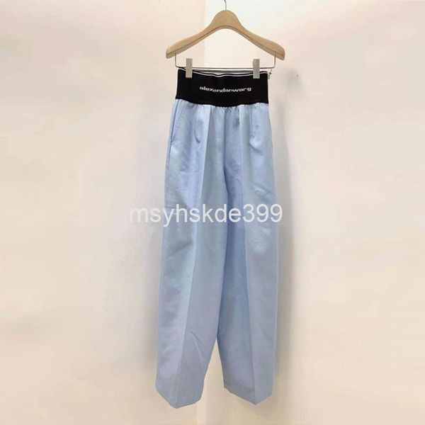 

two piece dress aw king early spring letters casual and versatile fashion straight pants women's, White