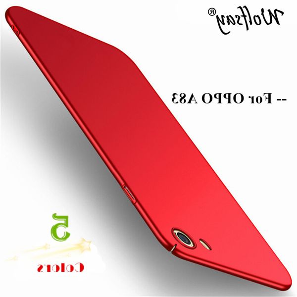 

wolfsay a 83 ultra thin pc доспех жесткий назад чехол для телефона для крышки oppo a83 5.7" shell fundas