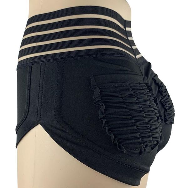 

yoga shorts women high waist push up running gym bottoms tights breathable slim fitness workout stretchy skinny short kg-124, White;red