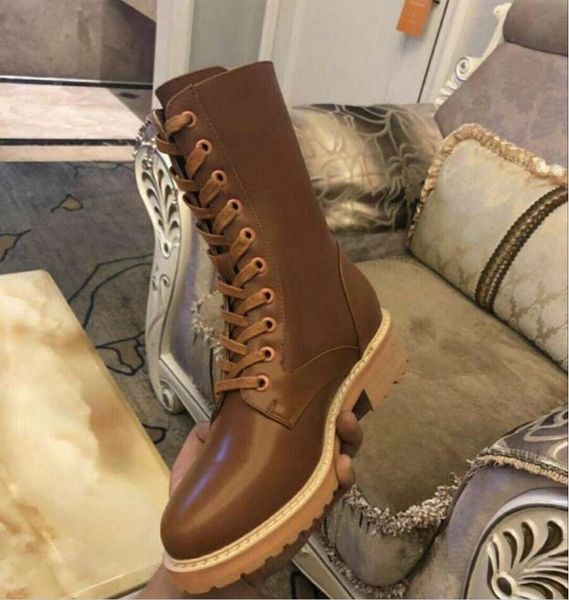 

designer selection of italian leather outsole boots with the first layer of cowhide leather ladies classic fashion all-match cowhide boo, Black