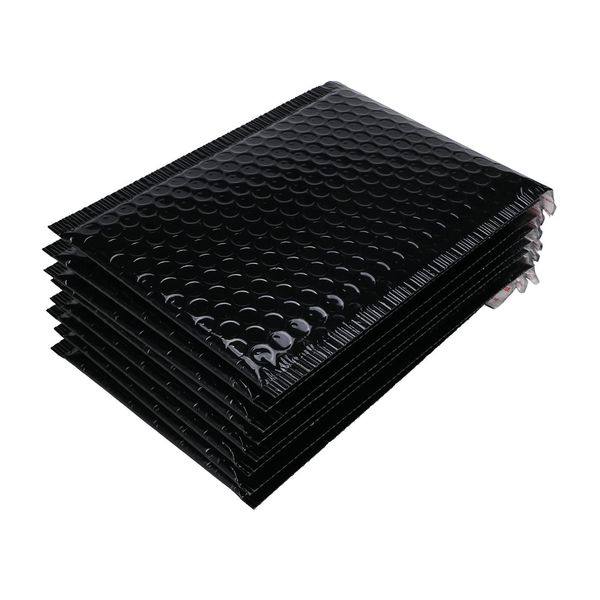 

50pcs black bubble envelope mailer bag foil bubble mailer for gift packaging wedding favor bag mailing envelopes mailer bags h bbyunu