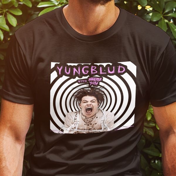 

yungblud tour 2019 - t-shirt black men - mes02 спорт толстовка с капюшоном толстовка