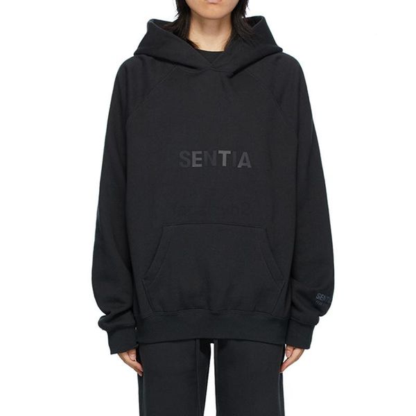 

silicon oversized 3d hoodies skateboard high street hoody streetwear hooded sweatshirt, Black