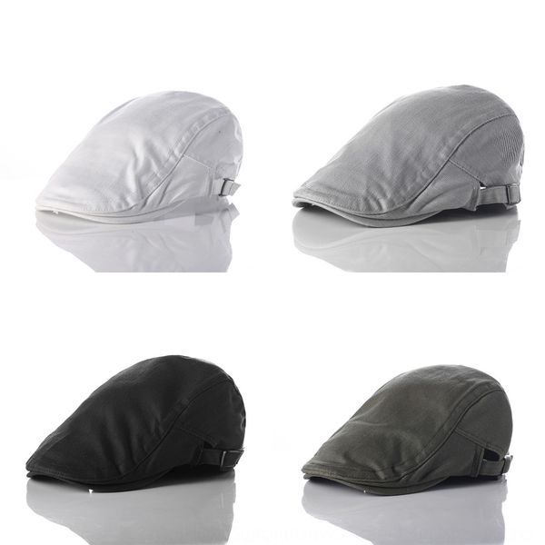 

yaej new fashion sports berets flat women men for casual autumn caps four seasons cotton berets hats boina casquette caps cap, Blue;gray