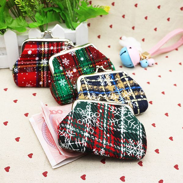 

luxury designer wallets lattice coin pocket purses wallet case christmas gifts mini coin purse fabric student purse new cz1105b, White