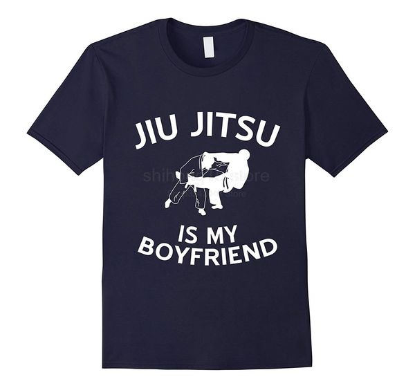

brazilian jiu-jitsu is my boyfriend martial arts fighting bj summer fashion men's short sleeve t-shirt sport hooded sweatshirt hoodie