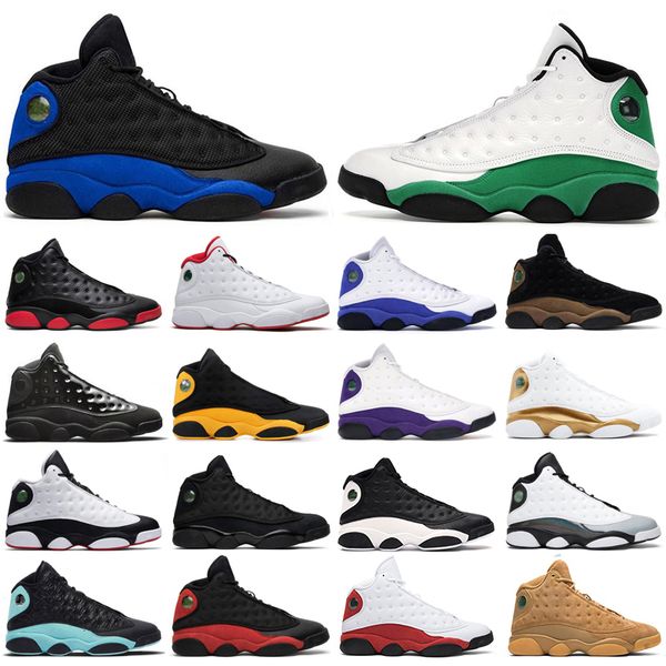 

2020 mens shoes 13s jumpman 13 lucky green flint hyper royal chicago altitude court purple wheat playground men sports sneakers