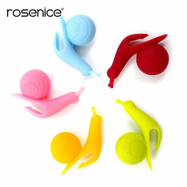 

улитка многоразовых кружки infuser силикона формы чай 5шт симпатичный держатель чашки листьев мешок rosenice qylrax mywjqq