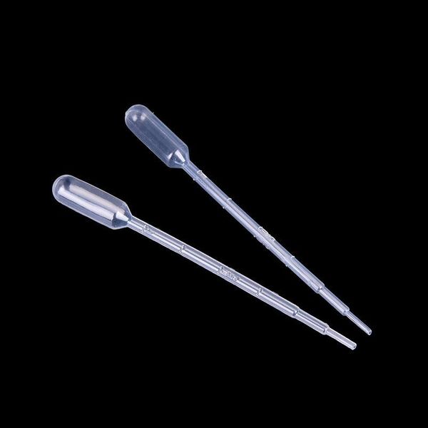 

100pcs 1ml disposable pipettes plastic graduated pasteur pipette droppe eye dropper laboratory supplies 10 bbydsy