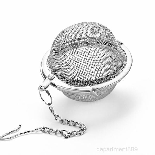 

a-stainless steel pot infuser sphere mesh tea strainer ball supplies owd2593