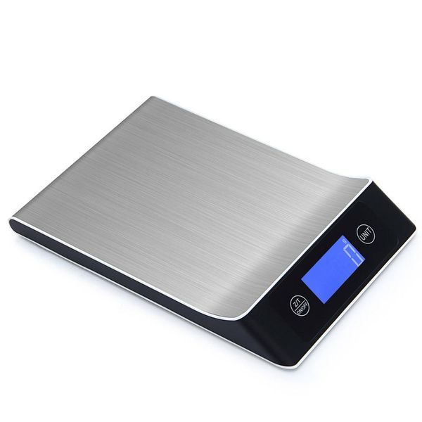 

kitchen digital scale with lcd blue backlight display electronic weight precision gram food baking precise measure scale tools wmtwhb