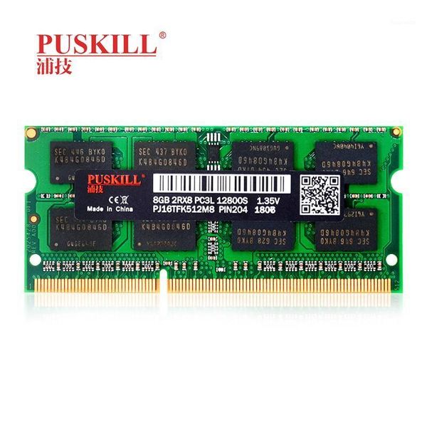 

puskill sodimm ddr3l 2gb 4gb 8gb 10600 1333 12800 1600 for lapram1