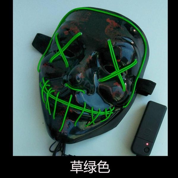 

light up el wire mask led purge mask for costume party