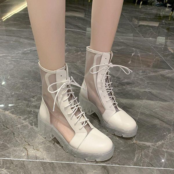 

shoes white mid-calf boots booties ladies luxury designer boots-women lace up round toe low mid calf fashion high heel lolita ro, Black
