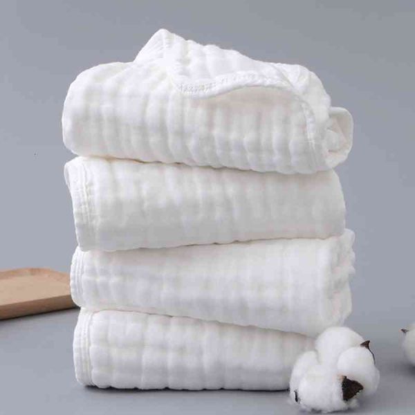 

baby cotton long square towel gauze bath towel newborn feeding burp cloth 54da