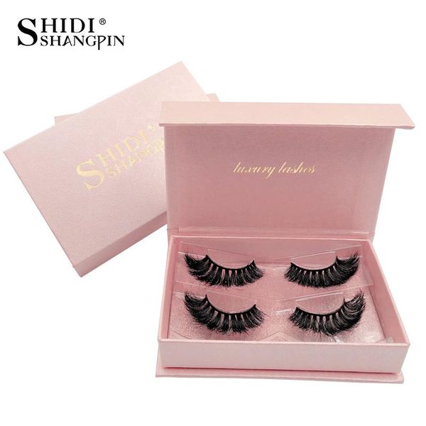 

2pairs thick 3d mink lashes handmade false eyelashes natural long eye lashes mink eyelashes extensions maquiagem faux cils cilio wmtabx