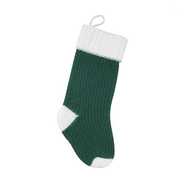 

christmas decorations knitted stockings fireplace decoration year candy gifts bags1