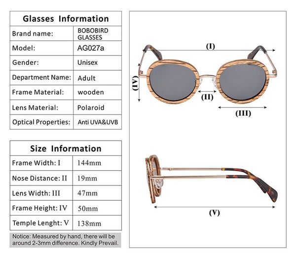 

бобо bird овальных солнцезащитные очки женщины поляризованный вуд вс очки в храме деревянной коробки подарка металла gafas uv400 mujer w-ag0, White;black