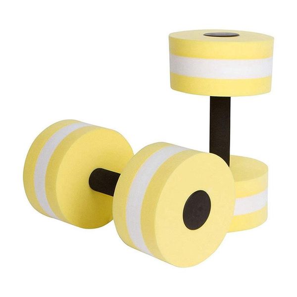 

2 pcs aerobic exercise foam dumbbells,water sports dumbbell,swimming resistance water barbells,fitness swimming exercise