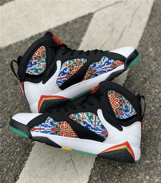 

black basketball shoes men athletic shoes sneakers j7 cw2805-160