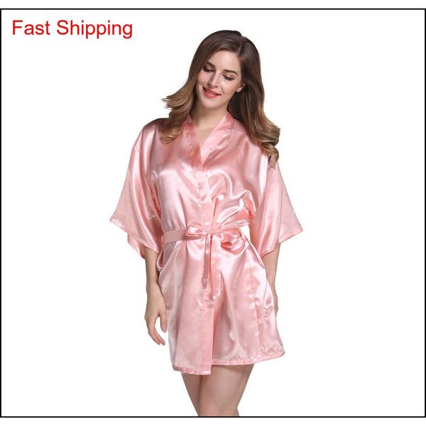 

satin bridesmaid robes 22 colors bridesmaids robe wedding robessleepwear kimono pajamas robes for women immita qylpkl packing2010