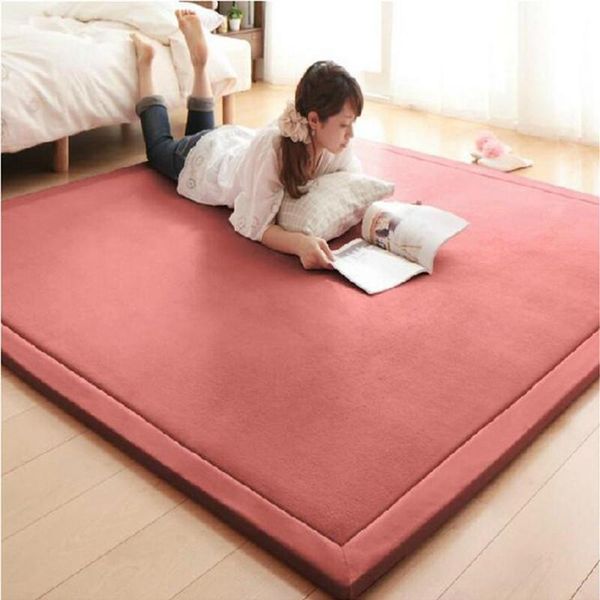 

carpets thick coral cashmere carpet creeping home mat living room bedroom rectangle rug mattress